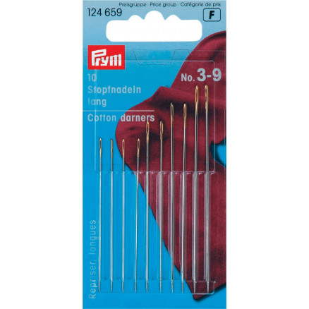 Prym Stopfnadeln 10 Stk. Größe 3-9 von Prym