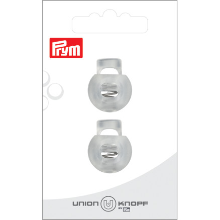 Prym String Stopper Transparent 8mm - 2 Stück von Prym