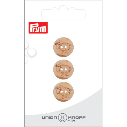 Prym Tasten ziehen Schaf 15mm - 3 Stück von Prym