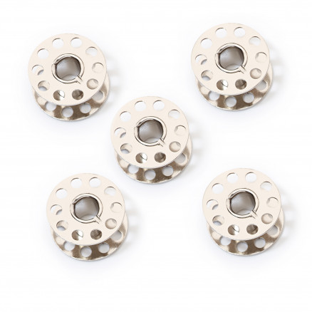 Prym Zentralspulen für Nähmaschine Metall 20,5x11,7mm - 5 Stk Prym Zentralspulen für Nähmaschine Metall 20,5x11,7mm - 5 Stk von Prym
