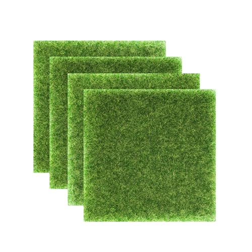 Künstliche Grasmatten, quadratisch, grüner Rasen, Garten, Basteln, Pflanzenmatten, Dekoration, künstliches Moos, Miniaturmodell, Outdoor-Pflanzen, Patch, kleine Quadrate, Teppich, dekoratives Handwerk Künstliche Grasmatten, quadratisch, grüner Rasen, Garten, Basteln, Pflanzenmatten, Dekoration, künstliches Moos, Miniaturmodell, Outdoor-Pflanzen, Patch, kleine Quadrate, Teppich, dekoratives Handwerk von Pryon