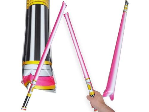 Przydasie Aufblasbares Weltraumschwert, Spielzeug für Jungen und Mädchen, Raumschwert selbst aufblasbare aufblasbare Schlagstock Strand Festival Party Blau 1 Stück Przydasie Aufblasbares Weltraumschwert, Spielzeug für Jungen und Mädchen, Raumschwert selbst aufblasbare aufblasbare Schlagstock Strand Festival Party Blau 1 Stück von Przydasie