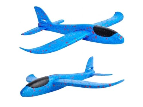 Przydasie Blauer Wurfgleiter aus EPP – 37 cm Flugzeug für Kinder ab 3 Jahren – robust, leicht, fliegt weit, akrobatisch, perfekt für draußen Przydasie Blauer Wurfgleiter aus EPP – 37 cm Flugzeug für Kinder ab 3 Jahren – robust, leicht, fliegt weit, akrobatisch, perfekt für draußen von Przydasie