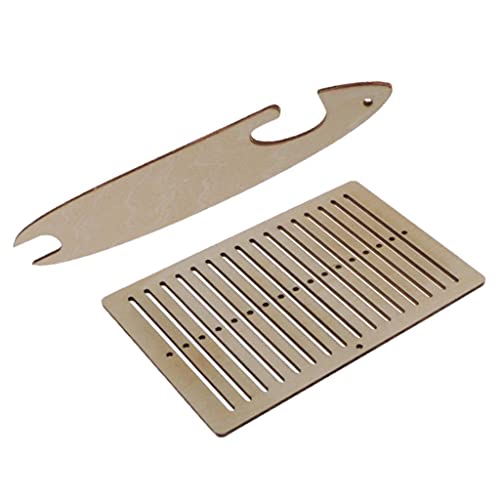 1 Set Mini-Webstuhl aus Holz, Tapisserie, multifunktionales Gewebe, elastisches Band, Webstuhl, Bastelbedarf 1 Set Mini-Webstuhl aus Holz, Tapisserie, multifunktionales Gewebe, elastisches Band, Webstuhl, Bastelbedarf von Psdndeww