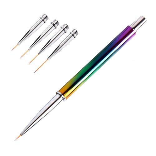 1 Set Nail Art Pinsel Austauschbarer Kopf Nail Art Liner Pinsel Set Nagel Zeichenstift Nagel Dotted Drawing Tool 1 Set Nail Art Pinsel Austauschbarer Kopf Nail Art Liner Pinsel Set Nagel Zeichenstift Nagel Dotted Drawing Tool von Psdndeww