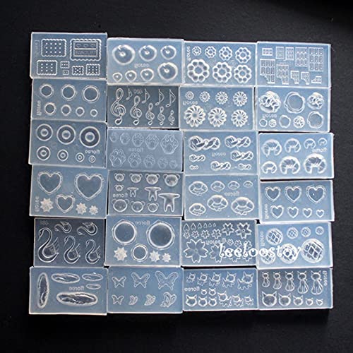 24 Stück Herz Donuts Brot Blume Nagel Kunst Formen 3D Skulptur Formen Acryl Gel Nagel Kunst Silikonform Mädchen Nägel 24 Stück Herz Donuts Brot Blume Nagel Kunst Formen 3D Skulptur Formen Acryl Gel Nagel Kunst Silikonform Mädchen Nägel von Psdndeww