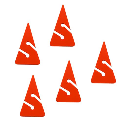5 Stück Höhlentauchschnur, Pfeilmarker, Dreiecksform, Führungsseilanzeige, kubanisches Sicherheitsseil, Linienmarker für Unterwasser 5 Stück Höhlentauchschnur, Pfeilmarker, Dreiecksform, Führungsseilanzeige, kubanisches Sicherheitsseil, Linienmarker für Unterwasser von Psdndeww