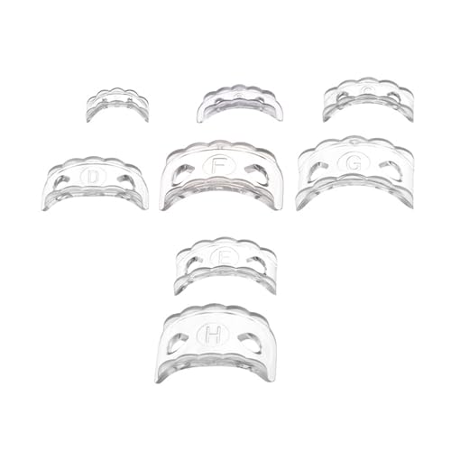 8-teiliges Ringgrößenversteller-Set, Silikon-Reduzierstück für Schmuck, bequemes Tragen, Schmuckring, wichtiges Werkzeug 8-teiliges Ringgrößenversteller-Set, Silikon-Reduzierstück für Schmuck, bequemes Tragen, Schmuckring, wichtiges Werkzeug von Psdndeww
