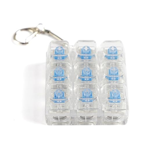 9 Tastaturklicks Klicks Spielzeugschlüsselkettenmechanische Tester Für Trainings Und Reisebegleiter Office Desk Stressablastung von Psdndeww