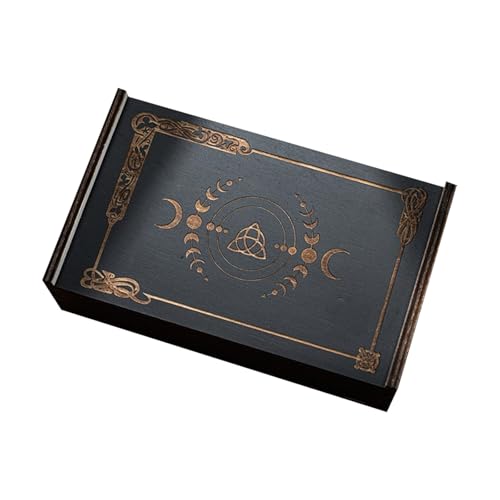 Aufbewahrungsbox für Tarotkarten aus Holz, Tarotkartenaufbewahrungsbox zum Schieben und Ziehen, tragbarer Kartenbehälter, Astrologie-Schmuckbox, langlebig Aufbewahrungsbox für Tarotkarten aus Holz, Tarotkartenaufbewahrungsbox zum Schieben und Ziehen, tragbarer Kartenbehälter, Astrologie-Schmuckbox, langlebig von Psdndeww