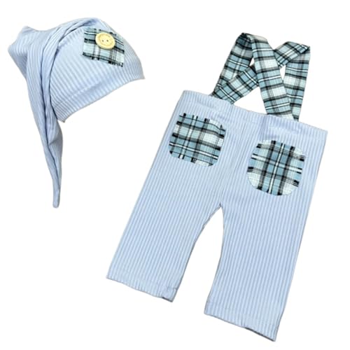 Baby-Mütze, Overall, Outfit für Neugeborene, Fotokleidung, modische Fotografie-Requisiten für Säugling, Foto-Kostüm, Kleidung Baby-Mütze, Overall, Outfit für Neugeborene, Fotokleidung, modische Fotografie-Requisiten für Säugling, Foto-Kostüm, Kleidung von Psdndeww