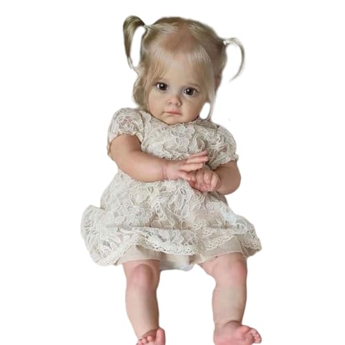 Babypuppe für Neugeborene, 53,3 cm, Silikon, perfekte Eltern-Kind-Interaktion, 53,3 cm, realistisch, geeignet für Playthin Kinder Babypuppe für Neugeborene, 53,3 cm, Silikon, perfekte Eltern-Kind-Interaktion, 53,3 cm, realistisch, geeignet für Playthin Kinder von Psdndeww