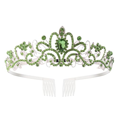 Diadem für Hochzeit für Frauen und Jugendliche, Kristall-Krone, Barock-Krone für Tänze und formelle Zusammenkünfte Diadem für Hochzeit für Frauen und Jugendliche, Kristall-Krone, Barock-Krone für Tänze und formelle Zusammenkünfte von Psdndeww
