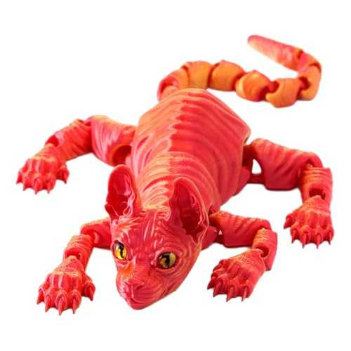 Enjoy Kitten Haustierfigur für LKWs, Instrumententafel, Innendekoration, Kätzchenparty, lustige Katzenform ohne Haare von Psdndeww