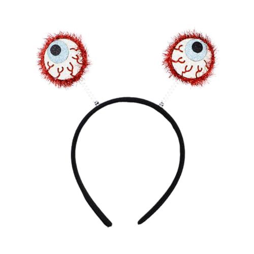Gruseliges Stirnband für Halloween-Festival, Augapfelform, für Cosplay, Partyhut und Kostümzubehör von Psdndeww