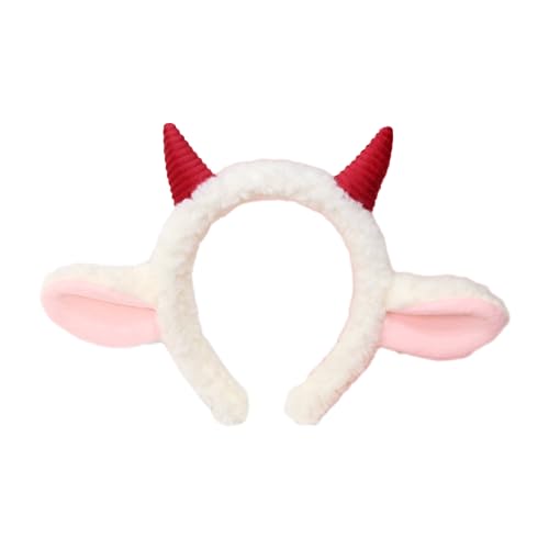 Haarreif für Neujahrsfeier, Plüsch, Schaf, Ohr, lustig, Kopfschmuck, für Kinder, Erwachsene, Halloween, Kopfbedeckung Haarreif für Neujahrsfeier, Plüsch, Schaf, Ohr, lustig, Kopfschmuck, für Kinder, Erwachsene, Halloween, Kopfbedeckung von Psdndeww