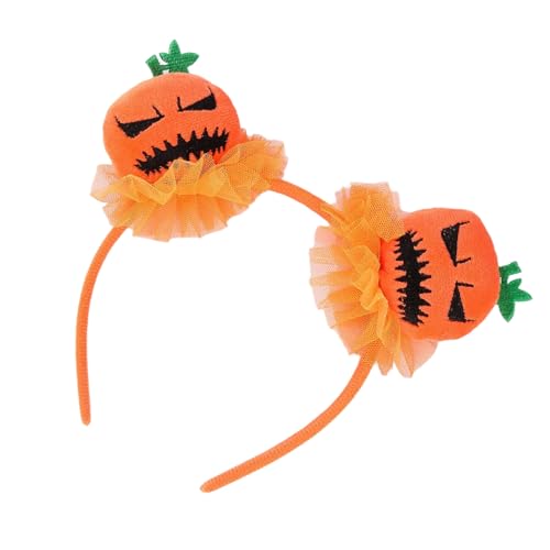 Halloween-Stirnband, niedliches Kürbis-Stirnband für Festival, Haarschmuck, Familientreffen, Urlaubsparty-Zubehör Halloween-Stirnband, niedliches Kürbis-Stirnband für Festival, Haarschmuck, Familientreffen, Urlaubsparty-Zubehör von Psdndeww