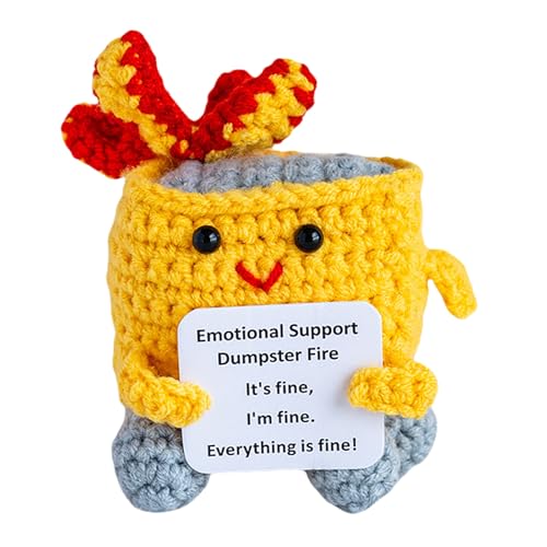 Handgefertigte gestrickte Wolle, Miniatur-Dekoration, Emotionsunterstützung, weich und bunt, Schreibtischfigur, Spielzeug für Zuhause Handgefertigte gestrickte Wolle, Miniatur-Dekoration, Emotionsunterstützung, weich und bunt, Schreibtischfigur, Spielzeug für Zuhause von Psdndeww