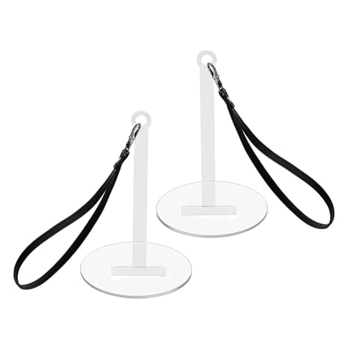 Handgelenkgarnspender mit 2 Strickgarn-Klemmriemen, Handgelenkschlaufe, transparenter Fadenspender Handgelenkgarnspender mit 2 Strickgarn-Klemmriemen, Handgelenkschlaufe, transparenter Fadenspender von Psdndeww
