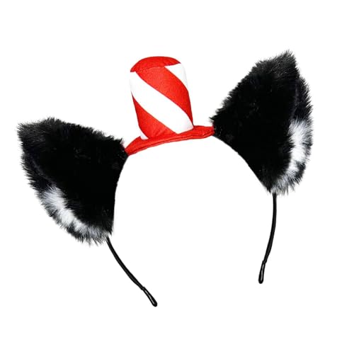 Handgemachte Kätzchenohren Stirnbänder für Mädchen, Katzenohren Cosplay-Zubehör, Halloween-Kostüm, Cosplay-Party von Psdndeww