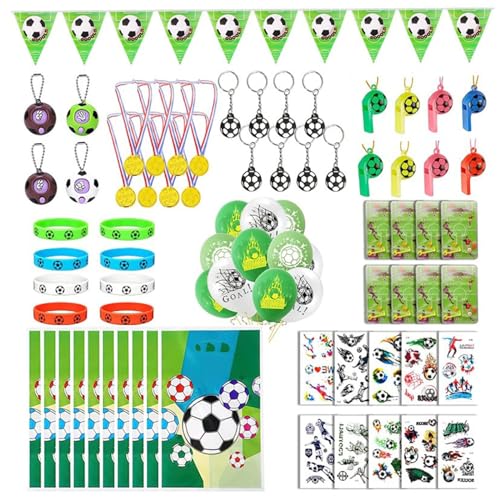 Kinderfußball Party Taschen Mit Einladungen Bevorzugen Taschen Armbänder Pfeife Und Vorübergehender Aufkleber Zum Geburtstagsfeier Kinderfußball Party Taschen Mit Einladungen Bevorzugen Taschen Armbänder Pfeife Und Vorübergehender Aufkleber Zum Geburtstagsfeier von Psdndeww