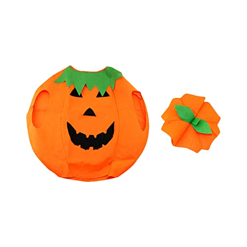 Kürbis-Kostüm für Mädchen im Alter von 3 bis 8 Jahren, Halloween-Kostüm für lustige Partys Kürbis-Kostüm für Mädchen im Alter von 3 bis 8 Jahren, Halloween-Kostüm für lustige Partys von Psdndeww