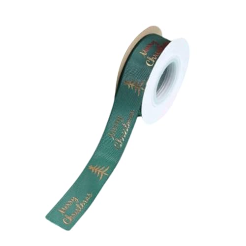 Mehrzweck-Satinband, Weihnachtsgeschenkband, Polyester-Stoff, einfach zu binden, verpackendes Band von Psdndeww