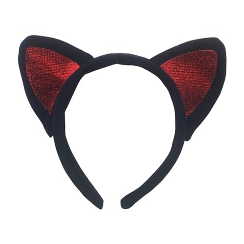 Psdndeww 1/3/4 Katzenkostüm Zubehör Set Cosplay Katzenohren Stirnband Schleife Schwanz Rock Zubehör Kinder Katzenkostüme von Psdndeww