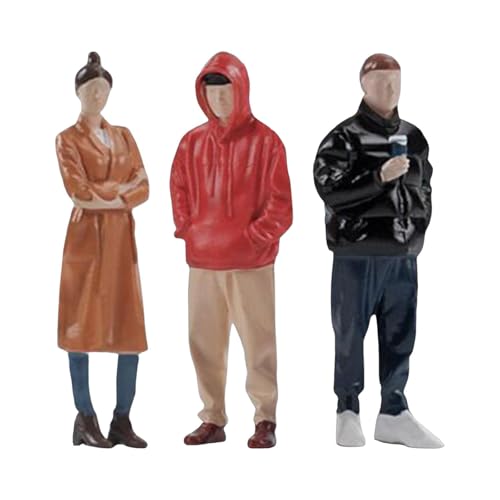 Psdndeww 1/32 Skala Miniaturfiguren Robuste Harzmodelle Ornament Winzige Stehende Menschen Für Erwachsene Kinder Täglich Verwenden 3 Stücke Psdndeww 1/32 Skala Miniaturfiguren Robuste Harzmodelle Ornament Winzige Stehende Menschen Für Erwachsene Kinder Täglich Verwenden 3 Stücke von Psdndeww