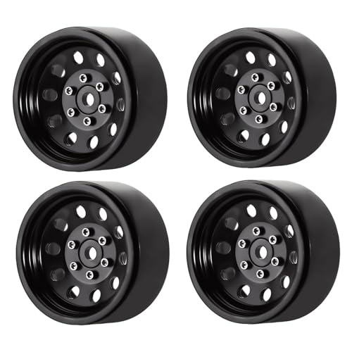 Psdndeww 1 9 Beadlock Wheel Wheel Hubs Fernbedienung Rim Rim Set 4pcs Für 1:10 CAR SCX10 Modellfahrzeugteil Psdndeww 1 9 Beadlock Wheel Wheel Hubs Fernbedienung Rim Rim Set 4pcs Für 1:10 CAR SCX10 Modellfahrzeugteil von Psdndeww