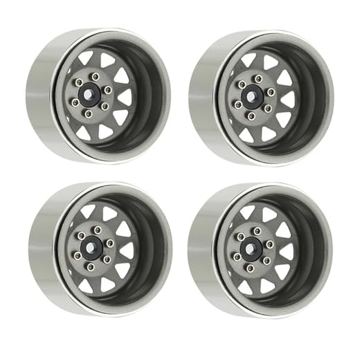 Psdndeww 4pcs/Set Fernfahrzeug 1.9in Rad Felgen 1/10 Metallradfelgen Für Fernbedienungsstiegskletternwagen Aufstieg Psdndeww 4pcs/Set Fernfahrzeug 1.9in Rad Felgen 1/10 Metallradfelgen Für Fernbedienungsstiegskletternwagen Aufstieg von Psdndeww