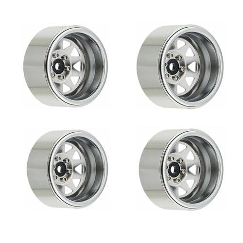 Psdndeww 4pcs/Set Fernfahrzeug 1.9in Rad Felgen 1/10 Metallradfelgen Für Fernbedienungsstiegskletternwagen Aufstieg Psdndeww 4pcs/Set Fernfahrzeug 1.9in Rad Felgen 1/10 Metallradfelgen Für Fernbedienungsstiegskletternwagen Aufstieg von Psdndeww