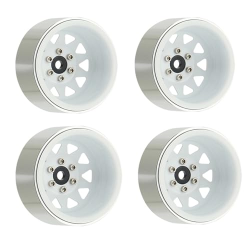 Psdndeww 4pcs/Set Fernfahrzeug 1.9in Rad Felgen 1/10 Metallradfelgen Für Fernbedienungsstiegskletternwagen Aufstieg Psdndeww 4pcs/Set Fernfahrzeug 1.9in Rad Felgen 1/10 Metallradfelgen Für Fernbedienungsstiegskletternwagen Aufstieg von Psdndeww