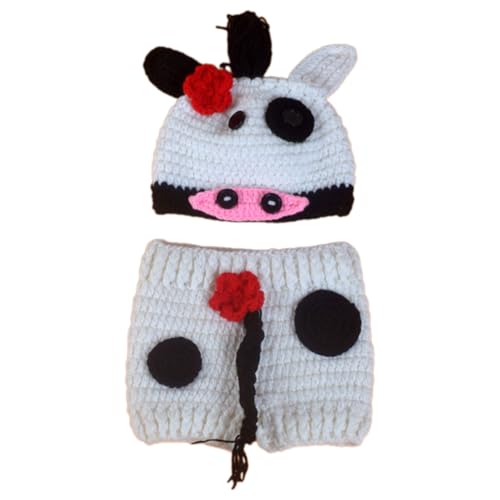 Psdndeww Baby Photoshooting Requisiten Dusche Geschenke Neugeborene Kuhkostümhut & Shorts Foto Posieren Kleidung Fotografie Requisiten Outfit Psdndeww Baby Photoshooting Requisiten Dusche Geschenke Neugeborene Kuhkostümhut & Shorts Foto Posieren Kleidung Fotografie Requisiten Outfit von Psdndeww