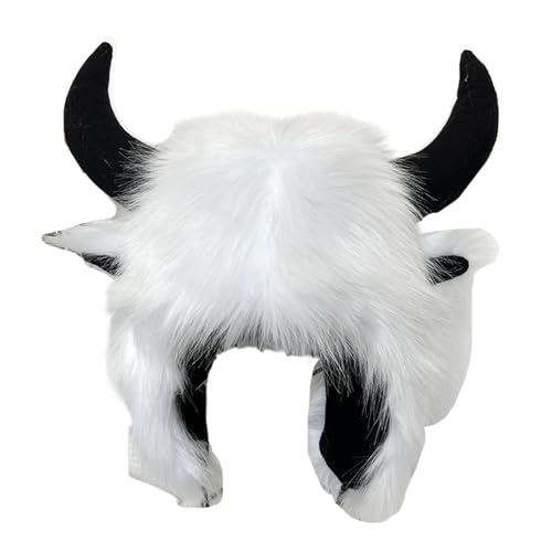 Psdndeww Einzigartige Winter-Kopfbedeckung mit Horn hält Ihren Kopf warm in kühlem Hut, hält warm bei kaltem Wetter Psdndeww Einzigartige Winter-Kopfbedeckung mit Horn hält Ihren Kopf warm in kühlem Hut, hält warm bei kaltem Wetter von Psdndeww