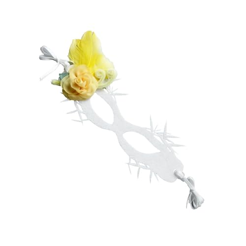 Psdndeww Federierte Maskerade Eyemask Flower Eyemask Für Frauen Cosplay Proms Eyemask Für Maskerade Dinnerparty Psdndeww Federierte Maskerade Eyemask Flower Eyemask Für Frauen Cosplay Proms Eyemask Für Maskerade Dinnerparty von Psdndeww