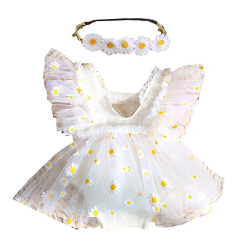 Psdndeww Gänseblümchen Blumenhaarbandkleid Kostüm Neugeborene Foto Requisiten Baby Fotografie Kleidung Foto Kostüm Photostudio Accessoires Psdndeww Gänseblümchen Blumenhaarbandkleid Kostüm Neugeborene Foto Requisiten Baby Fotografie Kleidung Foto Kostüm Photostudio Accessoires von Psdndeww
