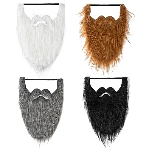Psdndeww Halloween Fake Beard Funny Fake Schnurrbart Gesichtshaar Zubehör Falscher Schnurrbart Cosplay Supplies Psdndeww Halloween Fake Beard Funny Fake Schnurrbart Gesichtshaar Zubehör Falscher Schnurrbart Cosplay Supplies von Psdndeww