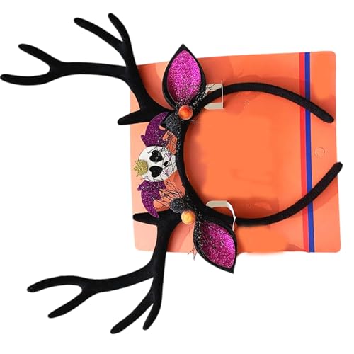 Psdndeww Halloween-Stirnband, Dekorationen für Damen und Mädchen, Kostüm, Haarband, Zubehör, Cosplay, Party, Schule, Veranstaltung, Kinder, Halloween, Party, Haarband von Psdndeww