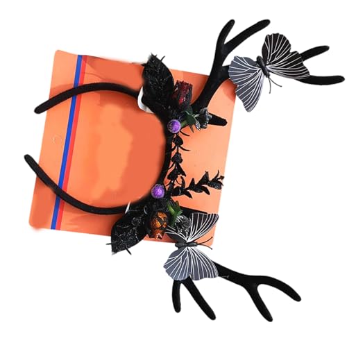 Psdndeww Halloween-Stirnband, Dekorationen für Damen und Mädchen, Kostüm, Haarband, Zubehör, Cosplay, Party, Schule, Veranstaltung, Kinder, Halloween, Party, Haarband von Psdndeww