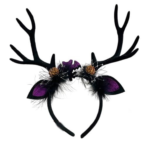 Psdndeww Halloween-Stirnband, Dekorationen für Damen und Mädchen, Kostüm, Haarband, Zubehör, Cosplay, Party, Schule, Veranstaltung, Kinder, Halloween, Party, Haarband von Psdndeww