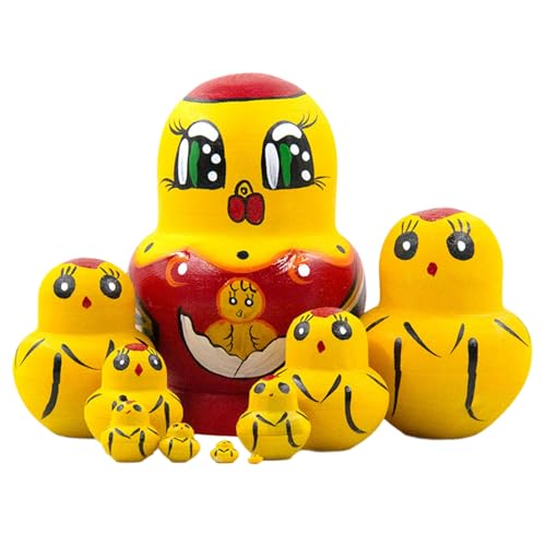 Psdndeww Klassische Matryoshka Stapelpuppen Set Von 10 Handgefertigten Russischen Nistpuppen Handaugenkoordination Kinder Bildungsspielzeug Psdndeww Klassische Matryoshka Stapelpuppen Set Von 10 Handgefertigten Russischen Nistpuppen Handaugenkoordination Kinder Bildungsspielzeug von Psdndeww
