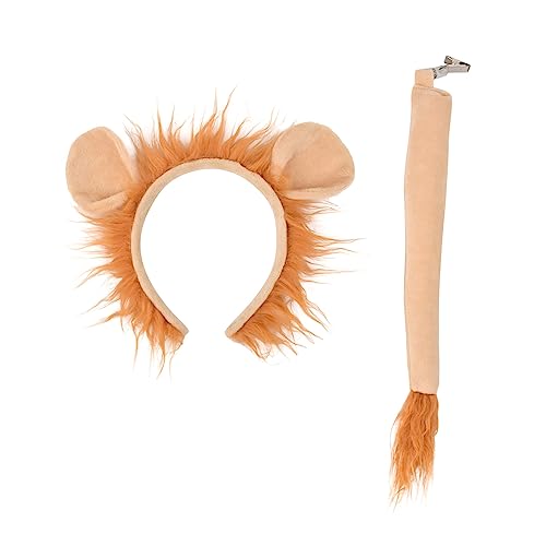 Psdndeww Kostüm-Set, Tierohren und Schwanz, Kostümzubehör, Plüschohren, Stirnband, Schwanz, Halloween, Cosplay, Requisiten Psdndeww Kostüm-Set, Tierohren und Schwanz, Kostümzubehör, Plüschohren, Stirnband, Schwanz, Halloween, Cosplay, Requisiten von Psdndeww