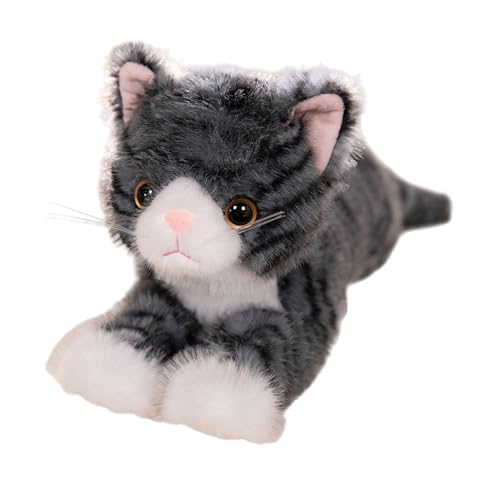 Psdndeww Kuschelige Weiche Katzen Plüschspielzeug Realistik Stofftiere Designs Für Kinder Und Katzenliebhaber Haus Und Bürodekoration Psdndeww Kuschelige Weiche Katzen Plüschspielzeug Realistik Stofftiere Designs Für Kinder Und Katzenliebhaber Haus Und Bürodekoration von Psdndeww