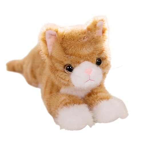 Psdndeww Kuschelige Weiche Katzen Plüschspielzeug Realistik Stofftiere Designs Für Kinder Und Katzenliebhaber Haus Und Bürodekoration Psdndeww Kuschelige Weiche Katzen Plüschspielzeug Realistik Stofftiere Designs Für Kinder Und Katzenliebhaber Haus Und Bürodekoration von Psdndeww