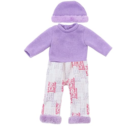 Psdndeww Lavendel Pyjama Outfit Für 18 Zoll Puppen Verfügt Über Schöne Plüschpuppen Slipper Accessoire Täglich Nutzungshäuserdekoration Psdndeww Lavendel Pyjama Outfit Für 18 Zoll Puppen Verfügt Über Schöne Plüschpuppen Slipper Accessoire Täglich Nutzungshäuserdekoration von Psdndeww