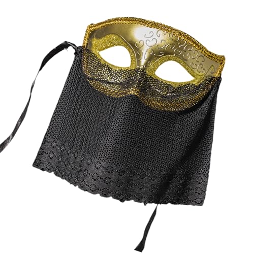 Psdndeww Masquerades Venezianer Maske Plastik Mardi Gras Halbgesicht Halloween Kostüm Für Karnivale Party Ball Venezianer Frauen Für Maskeraden von Psdndeww