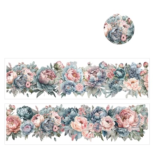 Psdndeww Mehrzweck 2m Stabiles Zehnband Mit Lebensleitungen Blumenmuster Accessoire Für Innen Und Outdoor Dekorationsornament von Psdndeww