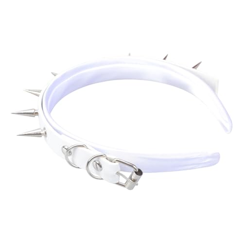 Punk Nieten Stirnband PU Hair Hoop Grommet Rock Kopfbedeckung Für Cosplay Unisex Rock Headwear Accessoire von Psdndeww