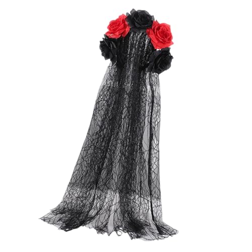 Psdndeww Rose Blumen Kronen Schleier Halloween Zuckerschädel Kostüme Mexikaner Blumenstirnband Tag Der Deads Kopfstückgeschenke Halloween Dia De Los Muerto Party Kostüm Psdndeww Rose Blumen Kronen Schleier Halloween Zuckerschädel Kostüme Mexikaner Blumenstirnband Tag Der Deads Kopfstückgeschenke Halloween Dia De Los Muerto Party Kostüm von Psdndeww